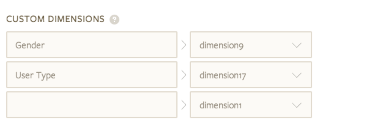 Custom segment to google analytics