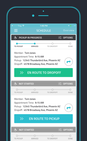 Veyo Provider App